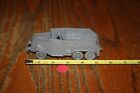 Vintage Marx Battleground Dark Gray German Army Half-track And Driver A - Mpc