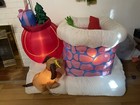 Gemmy Grinch With Max Chimney Animated 6ft Airblown Inflatable Light Up Rareread