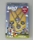 Bluey Jewelry Set Necklace Bracelet And Rings  3 