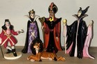 Disney Evil Villains Japan Ceramic Maleficent Capt Hook Evil Queen Jafar   Scar