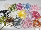 100  Pure Silk Embroidery Ribbon 4mm 15 Colors Each Color 1 Yard