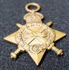 Wwi British War Medal 1914-1915 Star  v Gauntlett  Royal Navy Stoi