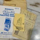 Original  Vintage Arcade Video Game Owners Manual Galaxian Midway With Schematic