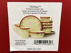 Lenox 12-piece Holiday Pattern Dessert Set  4 Bowls plates mugs  New In Gift Box