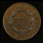 Half Cent Classic Head  1828 Extra Fine 13 Stars   Lot   9049-136-004