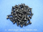  50  Nos Indented Hex Head Steel Tapping Screws -  6 X 1 2  - Black antiqued