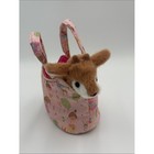 Douglas Sassy Pet Saks Reindeer Plush Purse Toy Fairy Bag