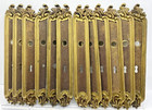6 Large Antique French Door Handles Sets Mid-1900 s Bronze Castle