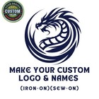Custom Embroidered Logo Patch     Personalized Name Or Design     Iron-on sew-on