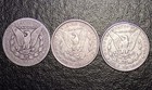 1887 1900-o 1902-o Morgan Silver Dollars   1 U s  Coins  90  Silver  Lot Of 3