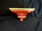 Antique French Wall Shelf  Hanging Red Wood Vintage Home Decor