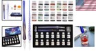 Complete Calligraphy Set  18-piece Glass Dip Pens   Colorful Inks For All Ages