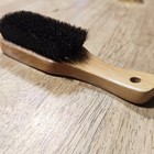 Wooden Handle Shoe Brush With Black Bristles  Mpn Does Not Apply
