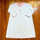 Tbbc The Beaufort Bonnet Co  65 Pink Rosebud Pima Cotton Nightgown Euc Girls Lg