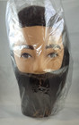 Mannequin Barber Training Head Long Hair Beard 12  Cosmetology Practice
