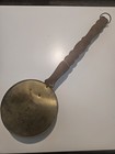 Brass And Wood  19th Century Bed Warmer Pan  A7