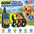 Dog Training Collar 3000ft Remote Rechargeable Shock Pet Waterproof Trainer
