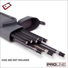 New Cuetec Pro Line 3x5 Ghost Edition Grey Hard Pool Cue Case - Free Us Shipping