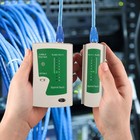 Rj45 Crimp Tool Kit - Pass Through Ethernet Crimper  Network Cable Tester   Stri