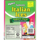 Wyler s Authentic Italian Ice  Fat Free Freezer Bars  96 Count  pack Of 1 