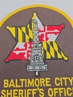 Baltimore City Sheriff s Office Patch Maryland
