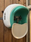Bumbo Baby toddler Adjustable Height 3-in-1 Non-slip Multi Seat Green White