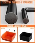 276pcs Extra Thick 1 4  Pegboard Accessories Organizer Kit Pegboard Hooks Bins
