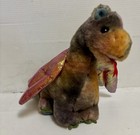 Vintage 1998 Ty Scorch The Dragon Beanie Buddy Iridescent Wings 14    Plush Ec F s