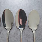 Christofle Rubans Sauce Spoon 6pcs Silverplate Flatware Excellent