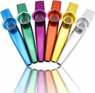 Kazoos Musical Instruments 6 Pcs Metal Kazoos Flute For Kids Gift Price Party   