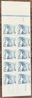 1949b Bighorn Sheep Bk142 Imperf Vertically Error Complete Bklt Mnh 20 C 1982