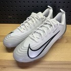 Nike Vapor Speed 3 Football Cleats White Silver Black Fb3303-100 Men s Size 10