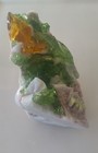 Glass Rock Slag Cullet 7 2 Lbs Uv Glow  Naturally Formed Exquisite Sculpture
