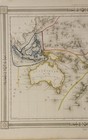 1846 French Map Oceanie  oceania  Bocage Atlas Ilustr   Outline Hand Color
