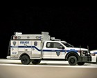 596 1 64 Apa White F550 Super Duty Papd Esu Police Model Diecast Collect Car Box