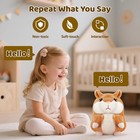 Toys For Ages 2-4  Talking Hamster Repeats What You Say  Interactive Plush Re   