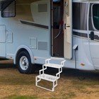 Aluminum Alloy Scissor Stairs Foldable Step Ladder 2 Steps Ladder For Rv camper