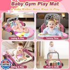 Baby Play Mat Walker  Multifunctional Baby Activity Center With Kick And Play