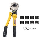 Copper Tube Fittings Crimping Tool W  1 2 3 4   1-inch Jaw Hydraulic Pipe Cutter