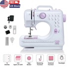 Electric Sewing Machine Portable Crafting Mending Machine 12 Built-in Stitches