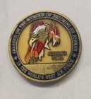 Us Air Force Airman Induction Challenge Coin 1947 Heritage Aerospace Power Eagle