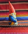 1979 Vtg Gorham unieboek B v  Gnome Coin piggy Bank Original Stopper 7250