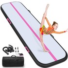 Inflatable Gymnastics Tumbling Mat - 6 6ft To 20ft  Thick Air Track For Home   O