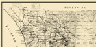 Historic County Map - San Diegov County California - 1898 - Vintage Wall Art