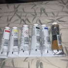 Winsor   Newton Oil Paint 6 Tube Lot  37 Ml  Cadmium Cobalt White Yellow Sienna