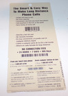 Vtg Prepaid Long Distance 60min  20 Phone Calling Card Collectible New Media A2