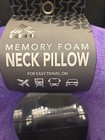 Comfortable Purple U Shape Memory Foam Travel Pillow Neck Head Support Cushion