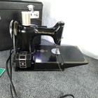 Singer 221 Featherweight Sewing Machine Serviced W  Case Manual Accessories 1938
