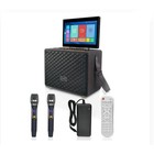Professional Karaoke Machine  14  Lyrics Display Touch Screen 2 Wireless Mics