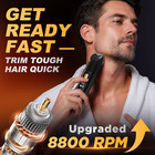 Beard Trimmer For Men  All-in-one Electric Razor   Hair Clipper  Waterproof Cord